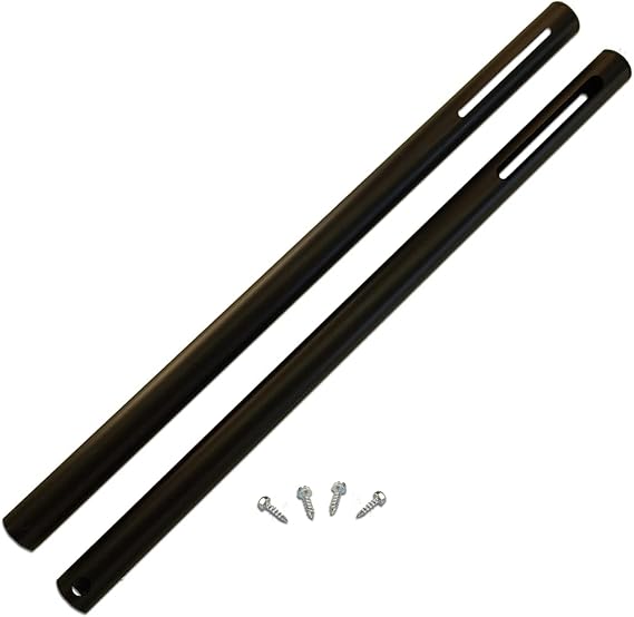 GenTent Portable Generator Frame Post Adapter Kit, 1 in Steel | Adds vertical mounting posts for mounting generator tent to non-traditional open-frame generators like RIDGID RD6800 & RD8800