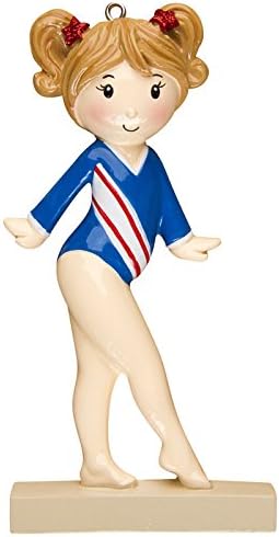 Polar X Gymnast Personalized Christmas Tree Ornament