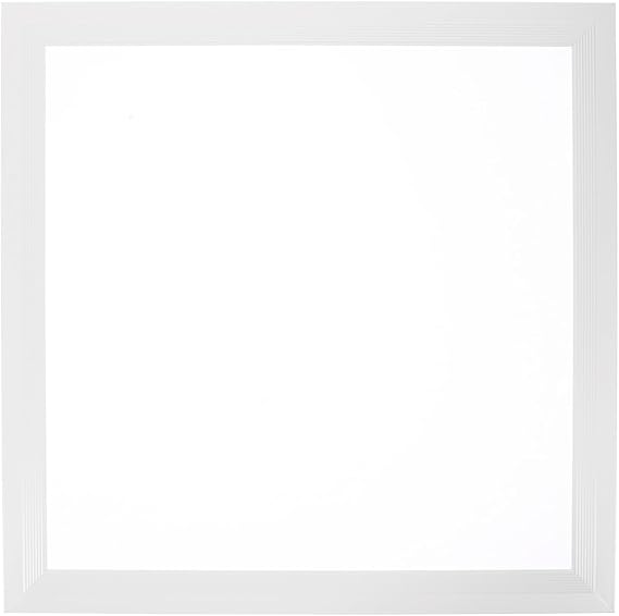 Translucent Square Recessed Ceiling Light Cover 11.81X11.81In Aluminum Buckle Plate Frosted Lampshade Trim for Classroom Office Lighting