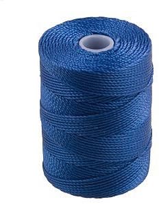 C-Lon Bead Cord, Blue Lagoon - 92 Yard Spool