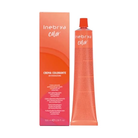 INEBRYA Professional Permanent Colors 100ml/ 3.38oz, 5/62 Light Chestnut Red Violet