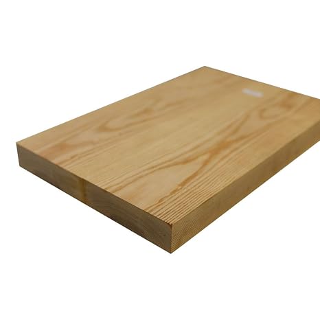 Exotic Wood Zone|White Ash Electric/Bass Semi Explorer Guitar Luthier Tonewood Body Blank | 24" x 18" x 2" - 3 pcs (Planed)