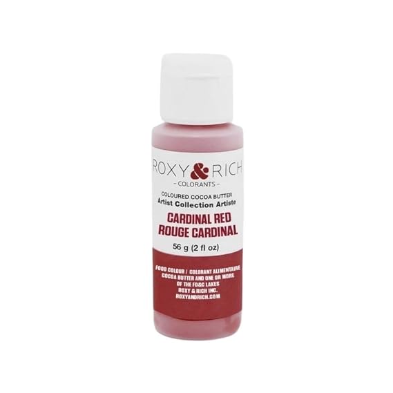 Roxy & Rich Artist Collection Cocoa Butter, 56 Grams Cardinal Red