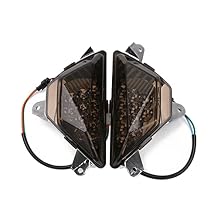 Topteng Motorcycle LED Front Turn Signal Light for KAWASAKI NINJA 250 2013-2017, NINJA 300 2013-2018, NINJA 400 2018-2021, NINJA 650 2018-2021, NINJA 1000 2017-2021