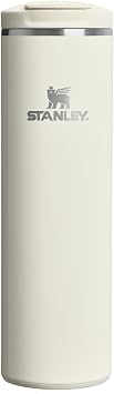 STANLEY Transit FlipTop Mug | Leakproof Coffee Travel Cup | Vacuum Insulated Stainless Steel | Stays Hot or Cold for Hours | BPA-Free | 16 oz | Cream Gloss