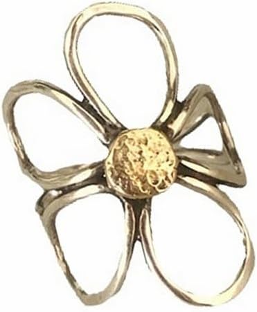 Yocoyee Lovely Daisy Flower Rings You Are My Sunshine Daisy Blooms Enamel Adjustable Open Ring Delicate Everyday Ring for Women