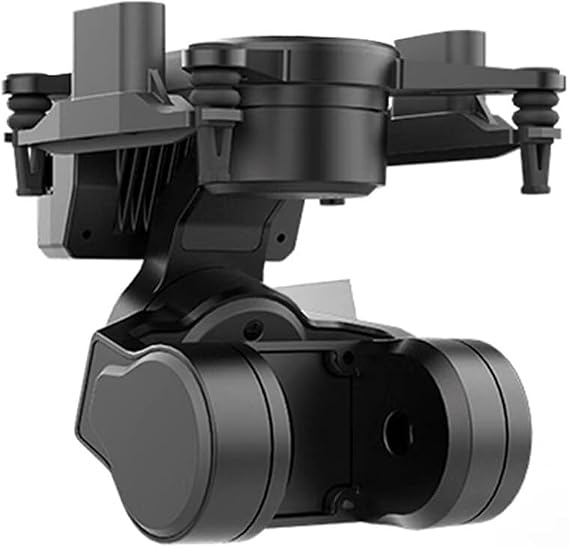 C-20T 3-Axis FPV Camera Gimbal,Pan Tilt Mount,FPV Head Tracking with UART,PWM Control for DJI O4/O4 Pro Unit for Walksnail Avatar Moonlight Link for RC Car Airplanes Drone (O4 Lite Version)