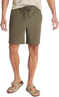 Goodfellow & Co Mens 7 Woven Tech E-Waist Pull-On Shorts -