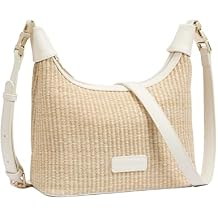 BOSTANTEN Straw Crossbody Bags for Women Raffia Clutch Shoulder Purse Handbags for Beach, Vacation, Daily Use