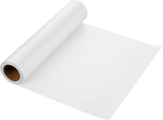 Tracing Paper Roll 12 in 50 yd, White Translucent for Sewing, Drawing | Translucent Tear-Resistant Paper, Clean Line Transfer, Cut-To-Size Roll for Patterns, Drafting, Art Project & Gift Wrapping
