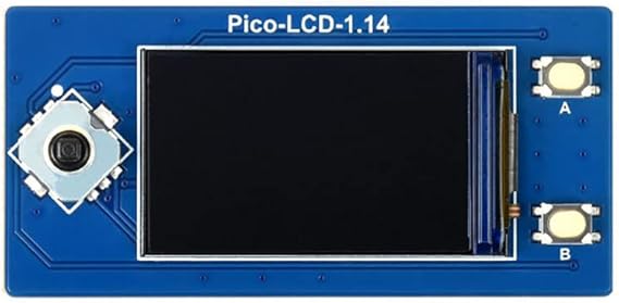 waveshare 1.14inch LCD Display Module for Raspberry Pi Pico 65K RGB Colors 240135 Pixels with SPI Interface Embedded ST7789 Driver Using SPI Bus IPS Screen
