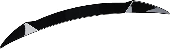 Rear Spoiler Wings for 2018-2023 Kia Stinger 2.0L Premium GT GT-Line GT1 GT2 Trunk Spoiler Wing Trunk Tail Rear Trunk Lid,Glossy Black V Style