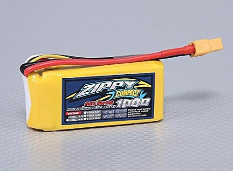 ZIPPY Compact 1000mAh 3S 35C Lipo Pack by Zippy