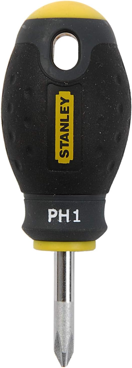 Stanley - FatMax tornavida Phillips PH1 30 mm bıçak uzunluğu, krom-vanadyum çelik, ergonomik yumuşak saplı 0 – 65 – 406