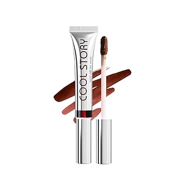 COOL STORY Peel Off Lip Stain, Long Wear Tattoo Lip Liner, Matte Finish Peel Off Lip Stain, Long Lasting, Waterproof, Transfer-proof, Highly Pigmented Color
