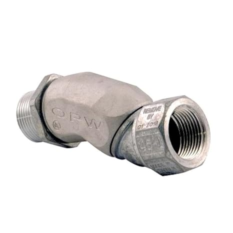 45-5075 M x F Two Plane Hose Swivel, 1" x 1"