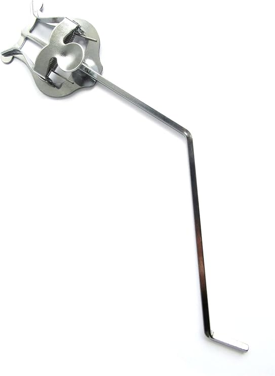 Marching Lyre Flat key Euphonium Lyre Square Socket Music Sheet Clip Holder Nickel-Plated
