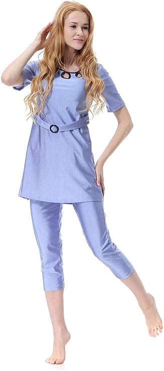 Muslim Swimsuits for Women Girls Bathing Suits Swimwear Burkini Beachwear