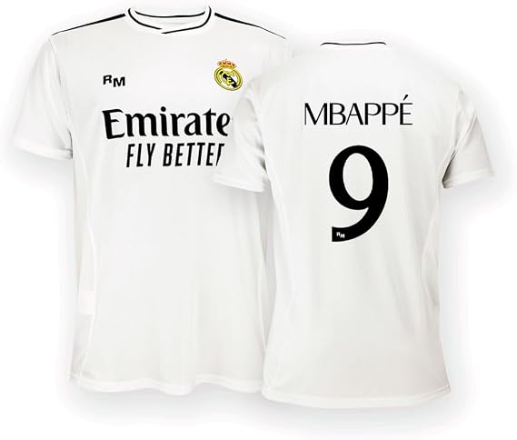 Real Madrid Heimtrikot Trikot Saison 24/25 Replica Trikot mit offizieller Lizenz