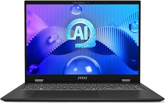 msi Prestige 16 AI Evo Business Laptop, 2025, 16" 2560x1600 IPS, Intel-16 Core Ultra 7 155H, 32GB LPDDR5, 2TB SSD, Win11 Home, Backlit KB, Wi-Fi 6E, BT 5.4, Thunderbolt 4, 1080p IR Camera, Gray
