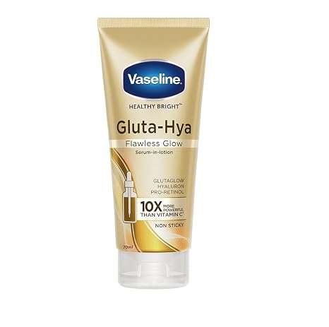 Vaseline Gluta-Hya Flawless Glow Serum in Lotion - 70 ml