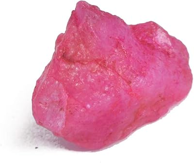 12.00 Ct. Certified Uncut Healing Crystal Natural Red Ruby Gemstone