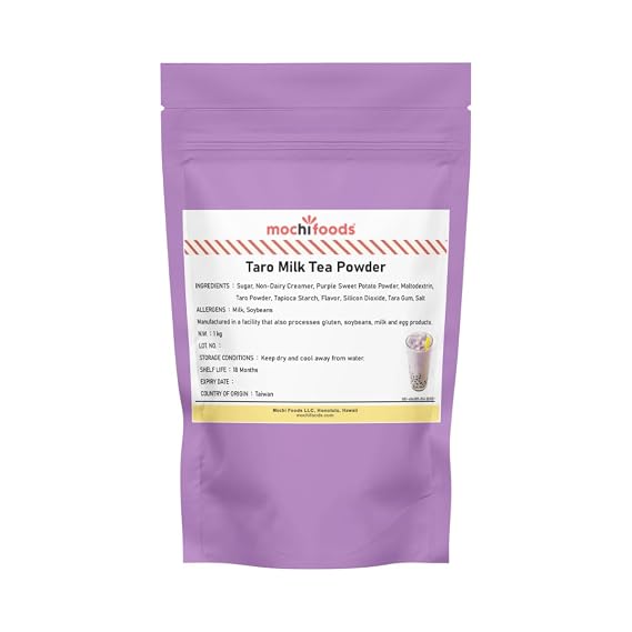 Taro Milk Tea Powder, 2.2lbs, Original & Authentic Creamy Purple Blend for Luscious Beverage, Just add Water