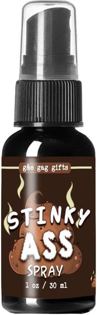 Liquid Ass Spray Novelties Liquid Fart Gag Prank Joke Spray Can Stink Bomb Smelly Stinky Gas Non Toxic Creative Gift Trick Funny Toy, Assorted Color
