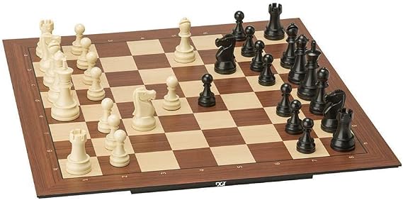 DGT SMART Board with Notation + Plastic Weighted Pieces - Electronic Chess