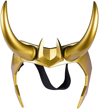 Superhero Horns Helmet Crown PVC Headpiece Movie Halloween Cosplay Costume Props Accessory for Adults