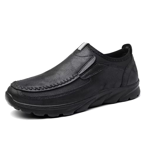 Men Casual Slip On Loafers, Mens Comfortable Moccasin Shoes for Walking and Driving, Soft Daily Sneaker, Mocasines para Hombre