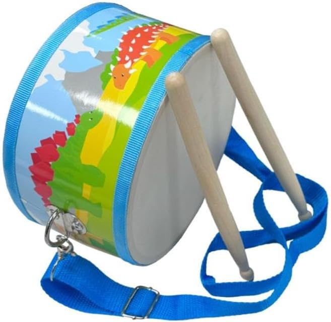 Midex Orf-TF-14BL Knitting Tools Blue Kids Drum with Strap