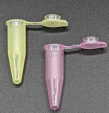 0.5mL with Cap Microcentrifuge STERILE Tubes, Certified Dnase/Rnase Free- PCR Clean, 1000/pkg.
