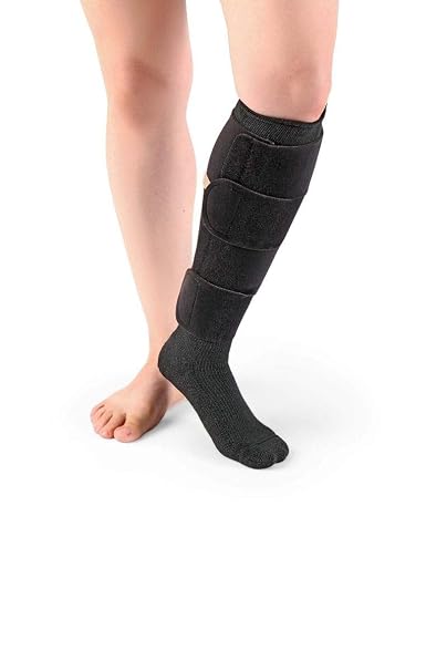 Sigvaris PS Medical CompreFlex BK Lite, Regular, XX-Large, Black (121641)