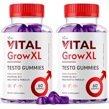 2 Pack Vital Grow XL Gummies, Vital Grow XL Testo Gummies Maximum Strength Advanced Vitamin Formula, Vital GrowXL Vitale VitalGrowXL Me Gomitas Premium Chewable Vitalgrow Supplement 120 Gummies