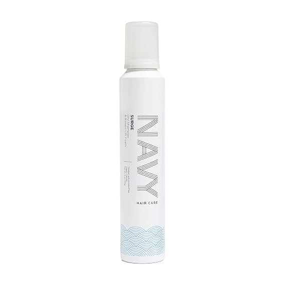 NAVY HAIR CARE Surge Dry Shampoo and Instant Lifting Foam | Non-Aerosol | 6 oz