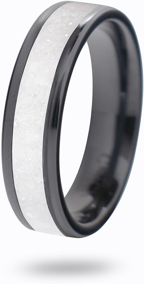 CNICK Smart Contactless Payment Ring Fidesmo NFC Payments Fashion Design Compatible with Visa and MasterCard Tesla Keyring for Model 3/Y/S/X/CT Snow 7