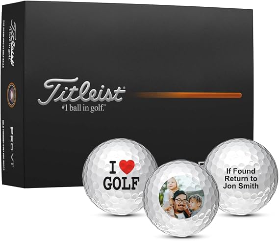 Titleist Pro V1 Custom Golf Ball | Personalized Golf Balls | Logo Golf Balls