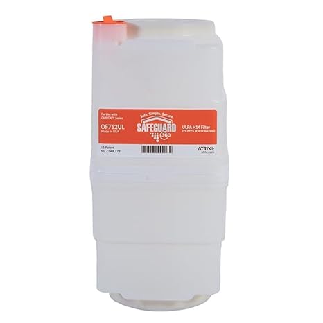 Atrix OF712UL Safeguard 360 ULPA Filter for Omega Series Vacuum, 1-Gallon, White