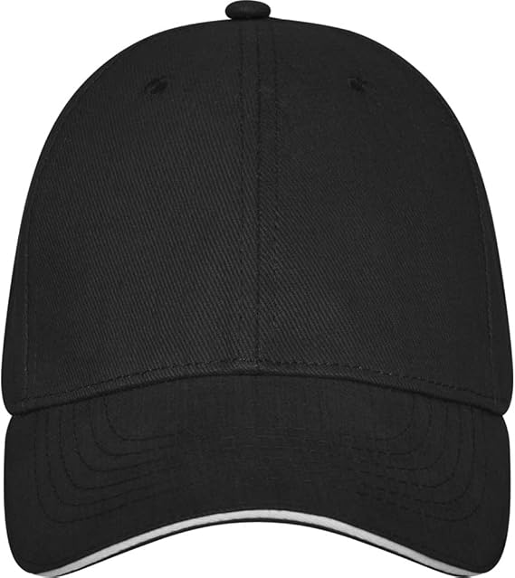 Elevate - All Seasons Unisex Baseball Cap with Adjustable Buckle & Pre-Curved Visor, 100% Cotton, Head Circumference 56-60cm