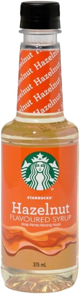 Starbucks Staba Hazelnut Flavored Syrup 12.6 fl oz 375 ml Starbucks Hazelnut Syrup