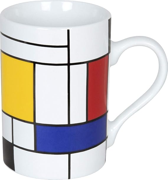 Mug Hommage to Mondrian - Large Fragments