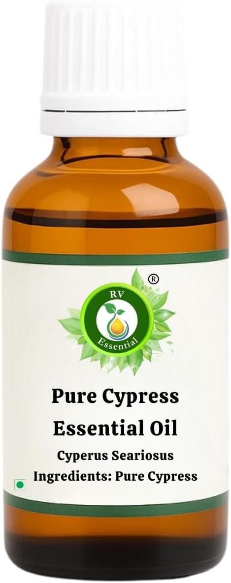 Cypress Essential Oil | Cyperus Seariosus | for Skin | Hair | Nails | Body
