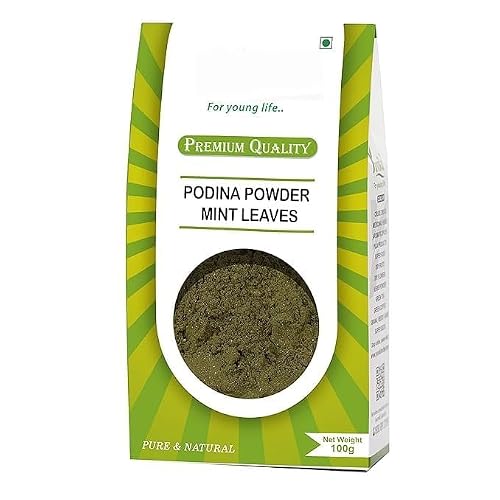 Podina Powder - Pudina - Mentha Arvensis Linn - Mint Leaves 100 Grams