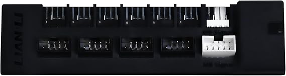 LIANLI LL-Edge HUB BK Detachable USB Hub, 4 x USB 2.0 Headers / 6 PWM Headers, LL-Edge HUB BK (Japanese Authorized Dealer)