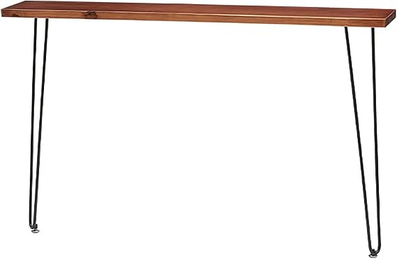 Entryway Console Table, Narrow Sofa Table, Wood Hallway Table, Behind The Couch Desk, for Entryway, Living Room(X-Large)