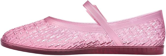 Melissa Harper Ballet Flat with Adjustable Buckle for Women