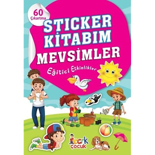 Mevsimler - Sticker Kitabım Kağıt Kapak – 30 Aralık 2022