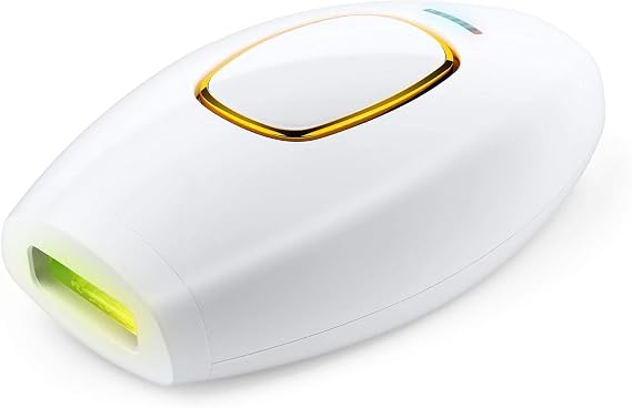 IPL Hair Removal Device, with 5 Energy Level,500,000 Flashes,3 Function, Laser Permanent Hair Remover Painless for Women and Men,Facial,Bikini,Body (White)
