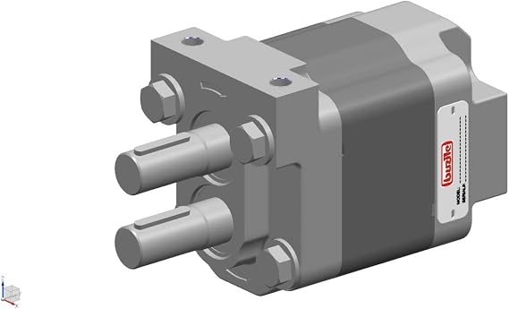 Dual Shaft Hydraulic Gear Pump BC151-22 Replacement CH512-22-RH-D HDS36225 TKCH512-22 313-9610-846